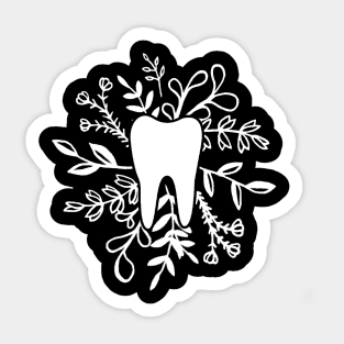 Tooth Design Sticker